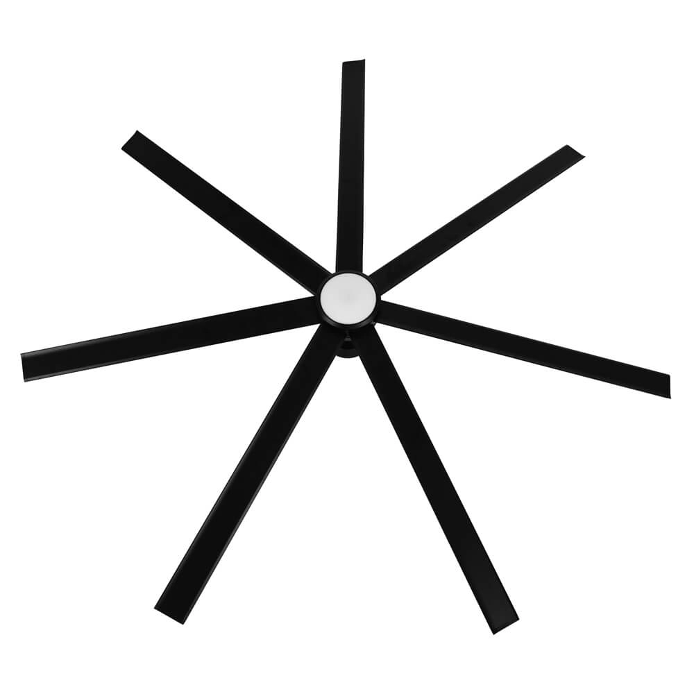 Zwarte plafondventilator Atlanta Ø183cm Beacon 9333509194224