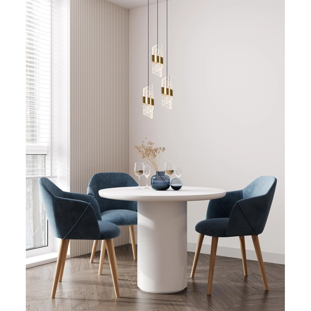 Design hanglamp Kligande 3-lichts goud Lucide 5411212134608