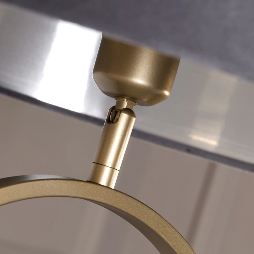Vloerlamp Modish brons met donker grijze kap Searchlight 5053423307626