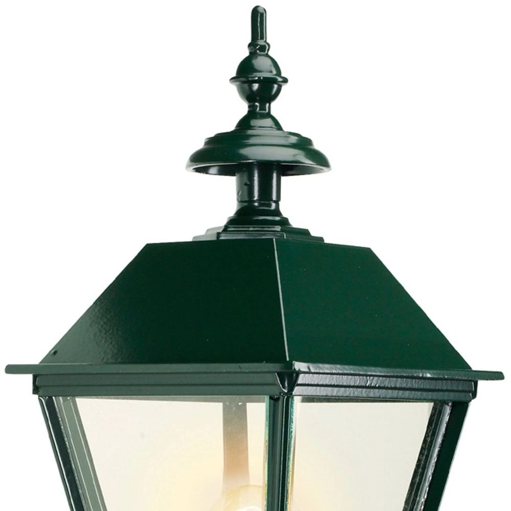 Vierkante wandlamp Bergen nostalgie - zwart KS Verlichting 8714732123143