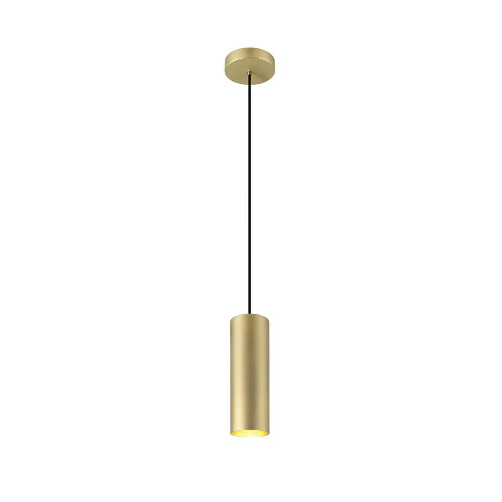 Strakke hanglamp New Enola goud Ø 10cm