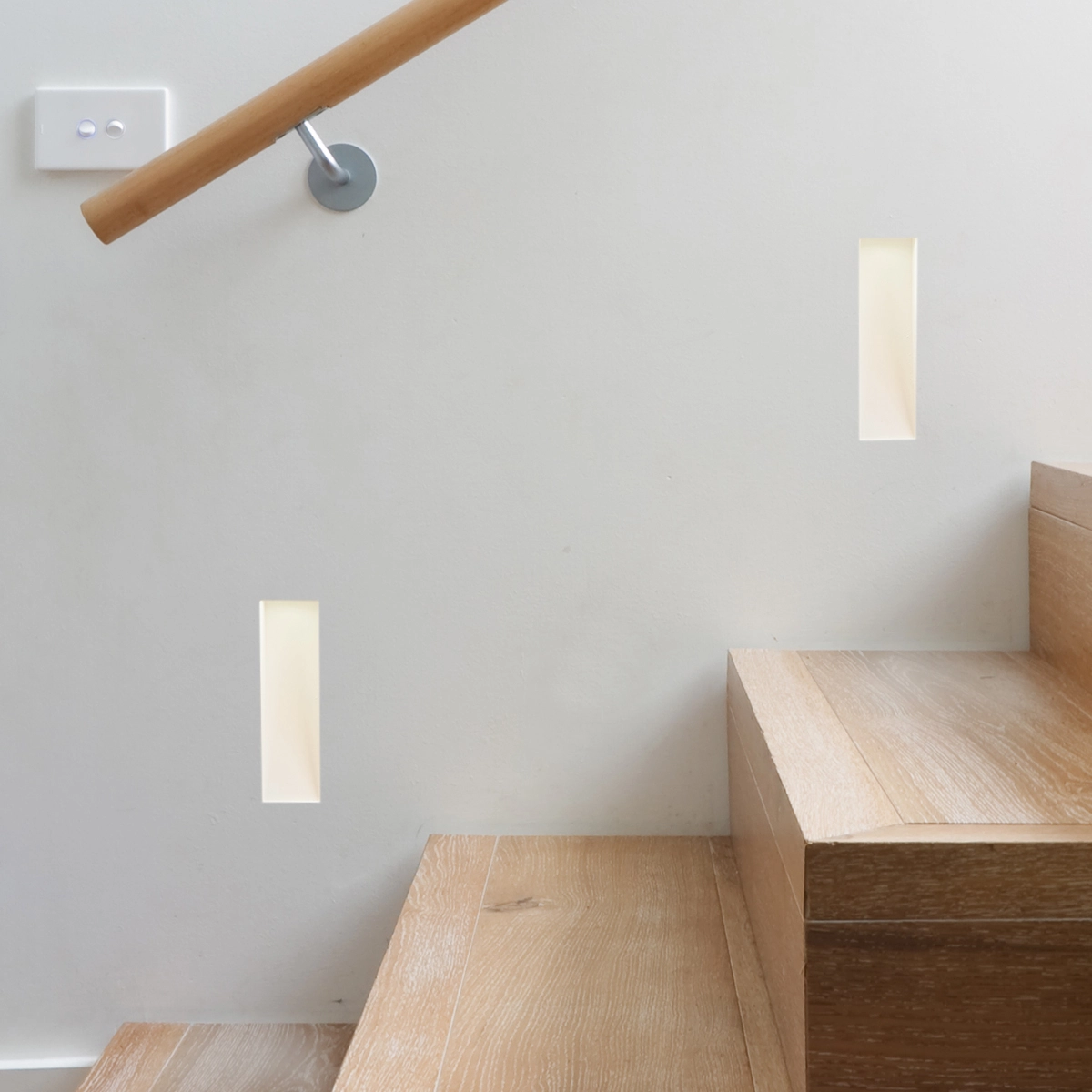 Inbouw wandspot Simplon wit Lyora 5053423308678