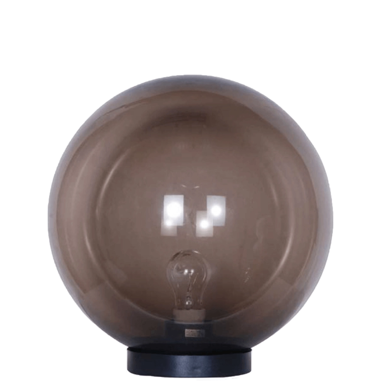Bol lamp Variona 20cm smoke Bol lamp Variona 20cm smoke