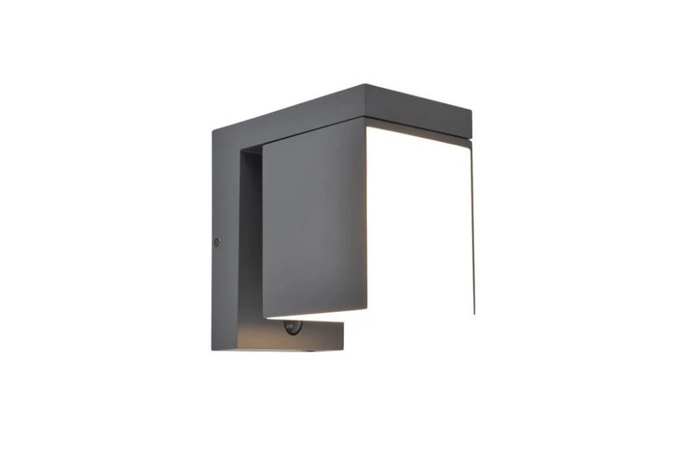 Solar wandlamp Prima antraciet