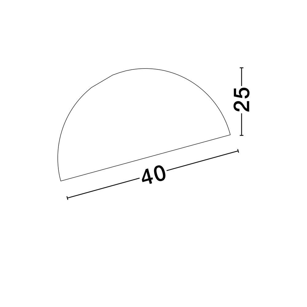 Plafondlamp Onia zwart Ø 40cm Lyora 5212017458131