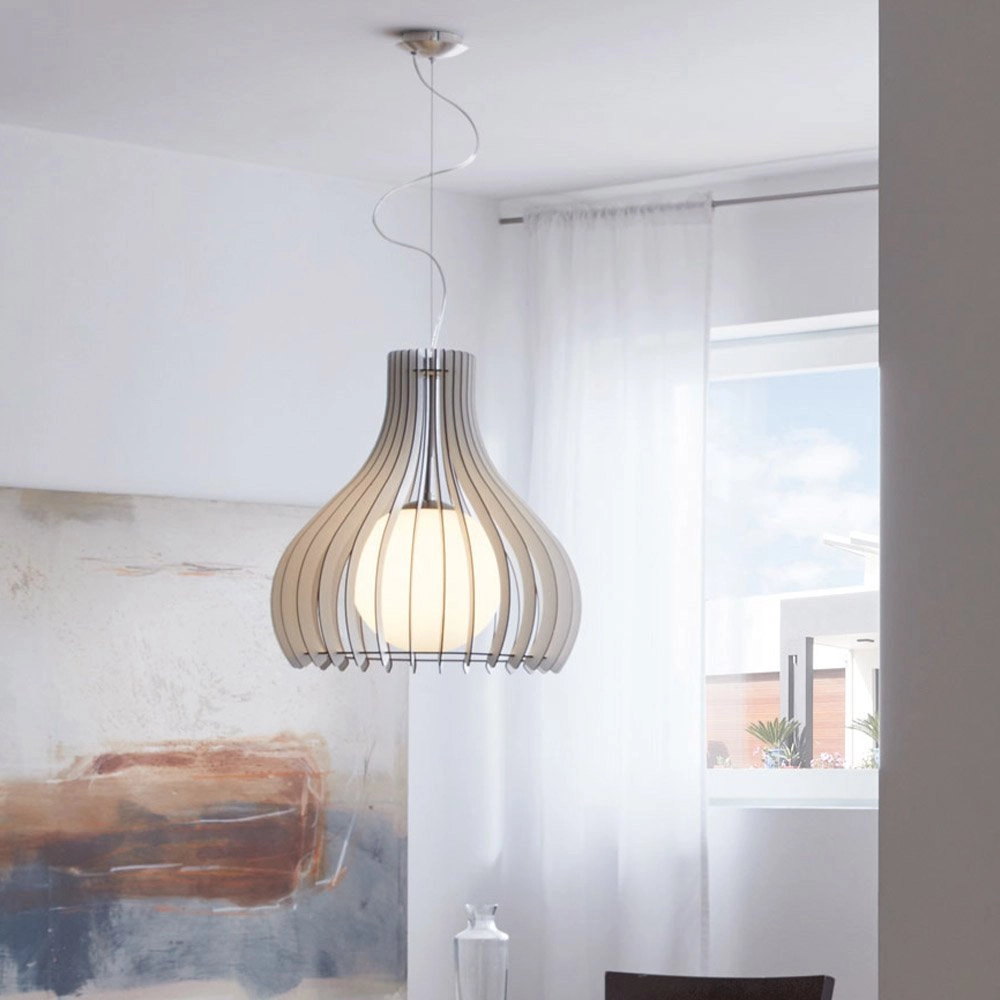 Hanglamp Tindori 50cm wit hout Eglo 9002759962111