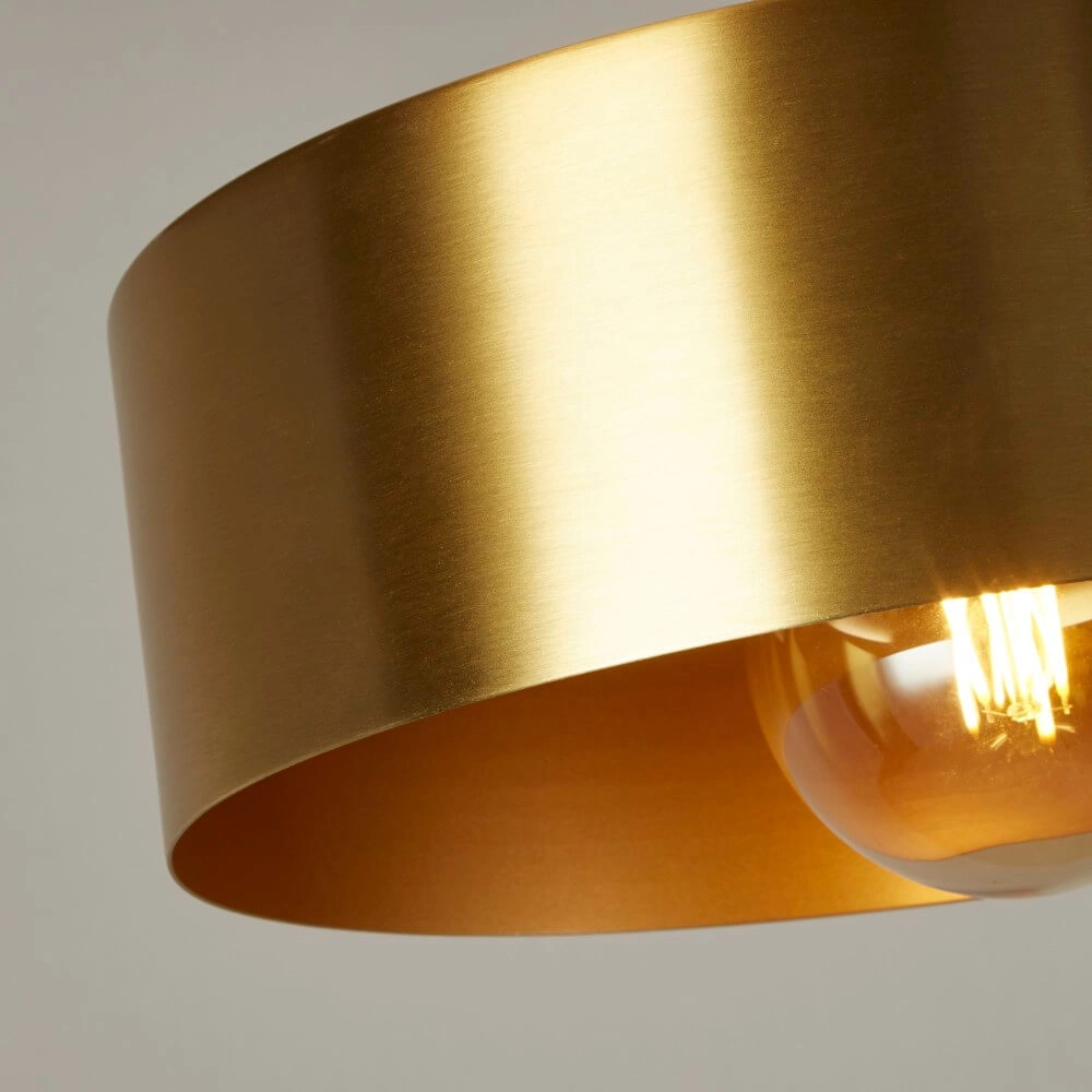 Design hanglamp Knox Ø 30cm goud Searchlight 5053423251806