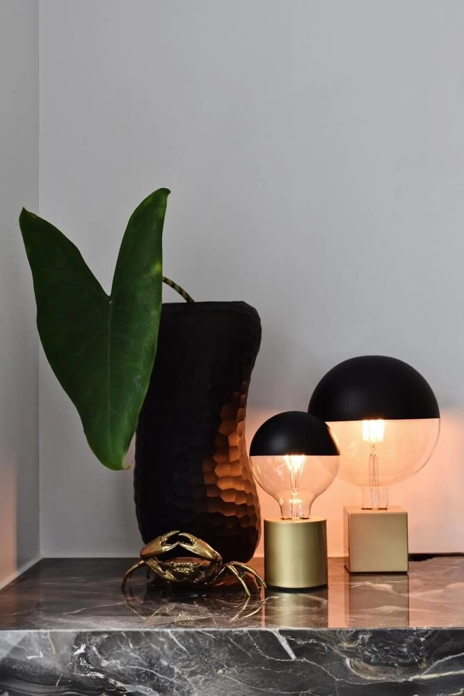 Kalmar Top Mirror Matt Black Circle 8712879150664