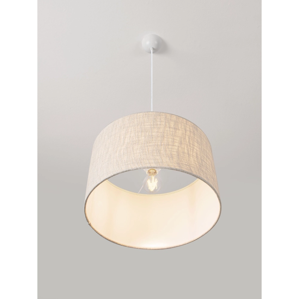 Linnen hanglamp Karen Ø 40cm Lyora 5212017493958