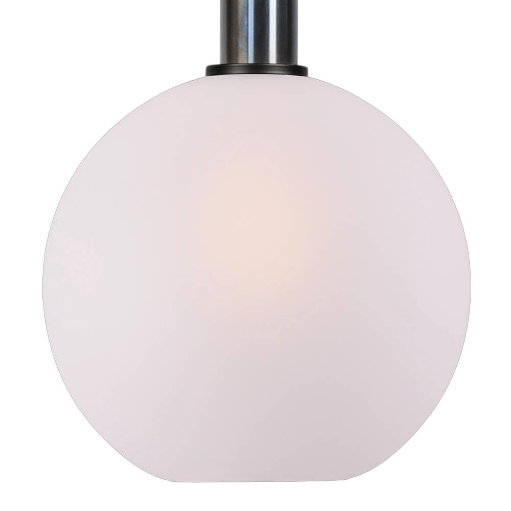 Hanglamp Ø 25cm Bella 2 Dappled oil met mat wit glas Masterlight 8718121334257