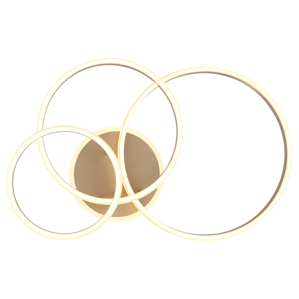 Plafondlamp zand bruin Rubio design Globo 9007371593040