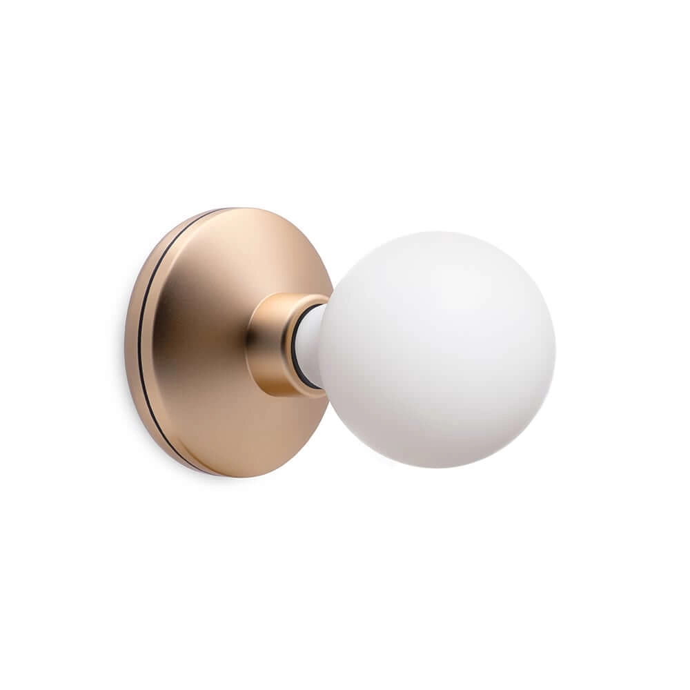 Oplaadbare wandlamp Bee Gold Frosted