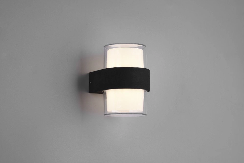 Buitenlamp Molina rond antraciet Trio 4017807490428