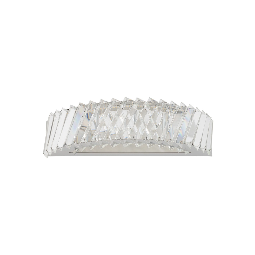 Wandlamp Luxora Led 38,5cm kristal