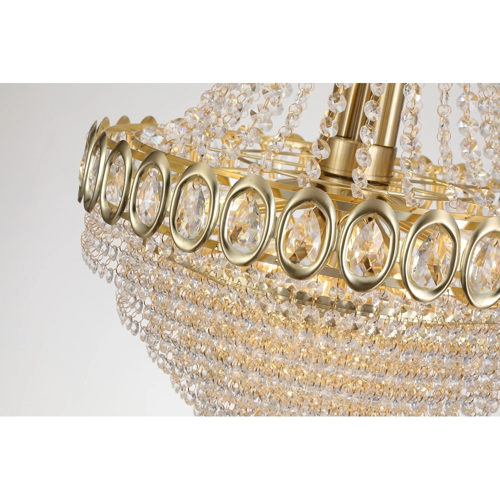 Kroonluchter Louis goud Ø 54cm Searchlight 5053423274614