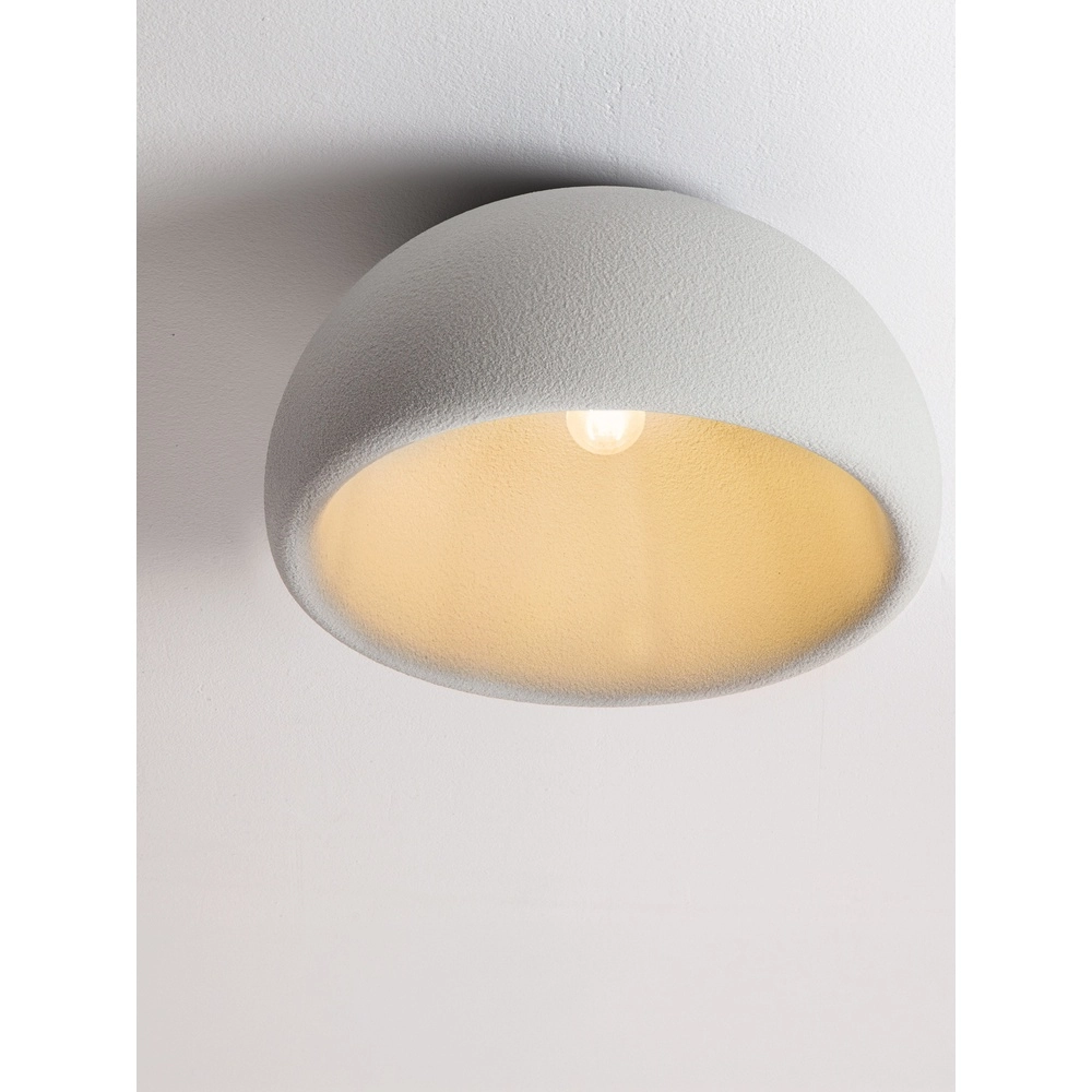 Moderne plafondlamp Davo grijs Ø 50cm Lyora 5212017495730