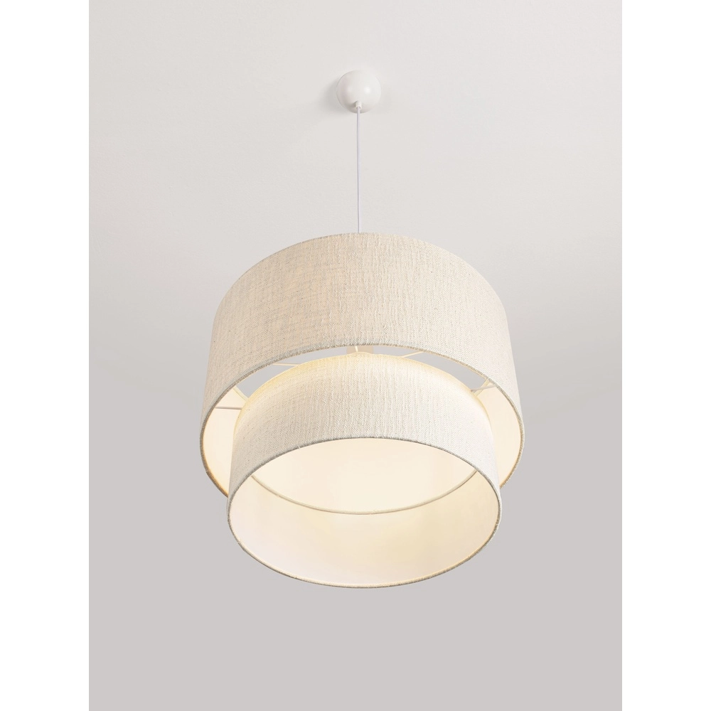 Linnen hanglamp Karen Ø 50cm Lyora 5212017493965