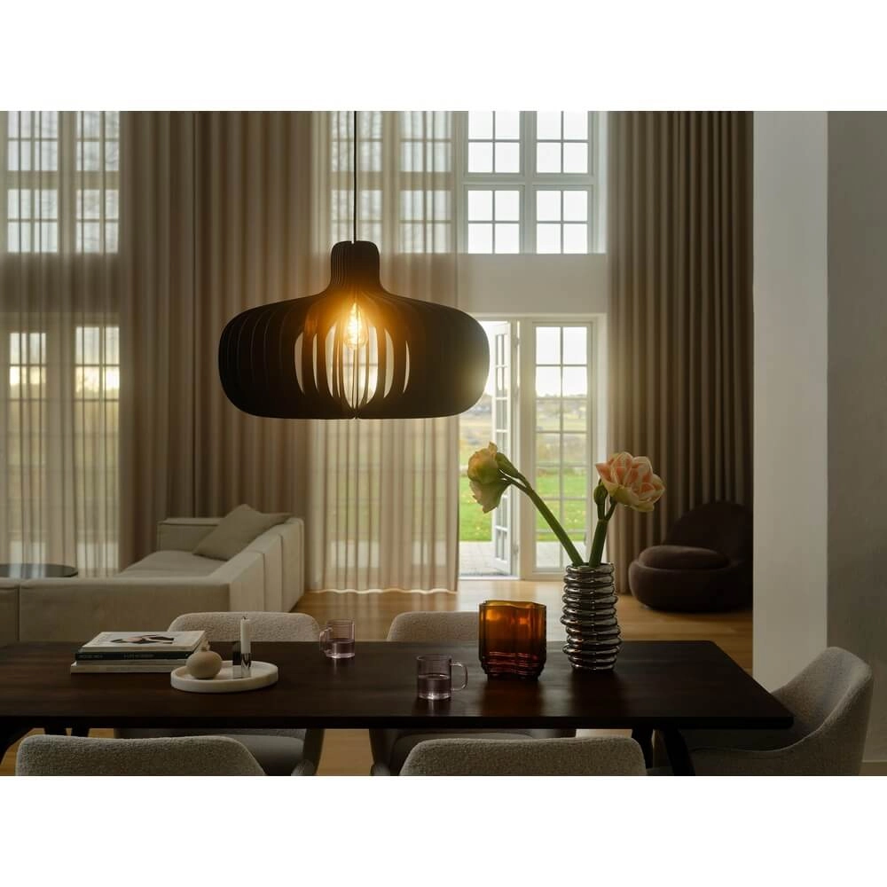 Design hanglamp Hazo zwart Ø 66,5cm Nordlux 5704924024283