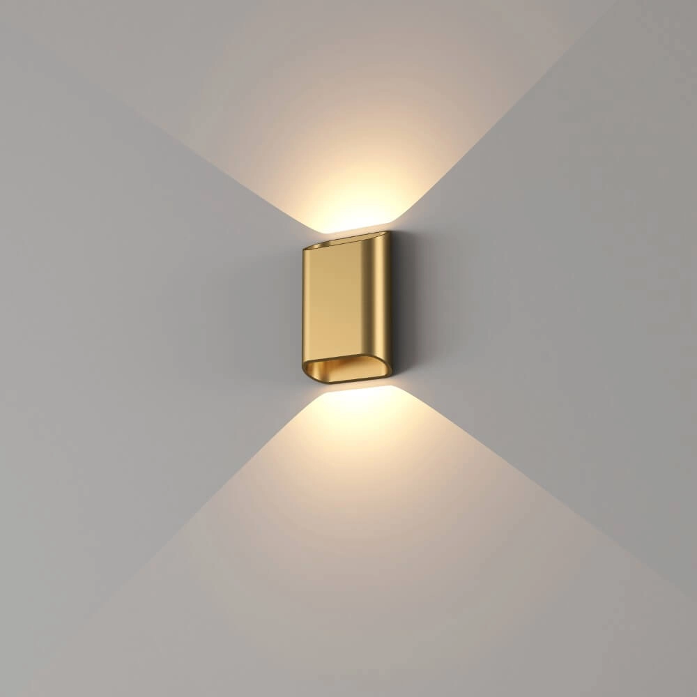 Wandlamp Diaz S Warm goud