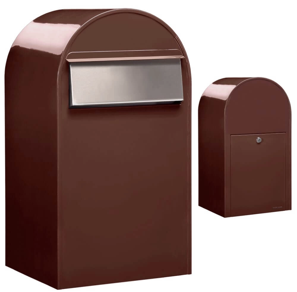Brievenbus Grande B 8017 i Donkerbruin Brievenbus Grande B 8017 i Donkerbruin