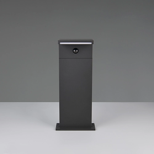 Moderne tuinlamp Ravi antraciet met sensor 50cm Trio 4017807686913