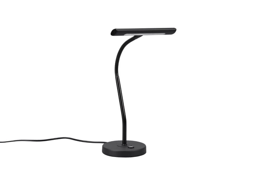 Zwarte led bureaulamp Curtis Trio 4017807452549