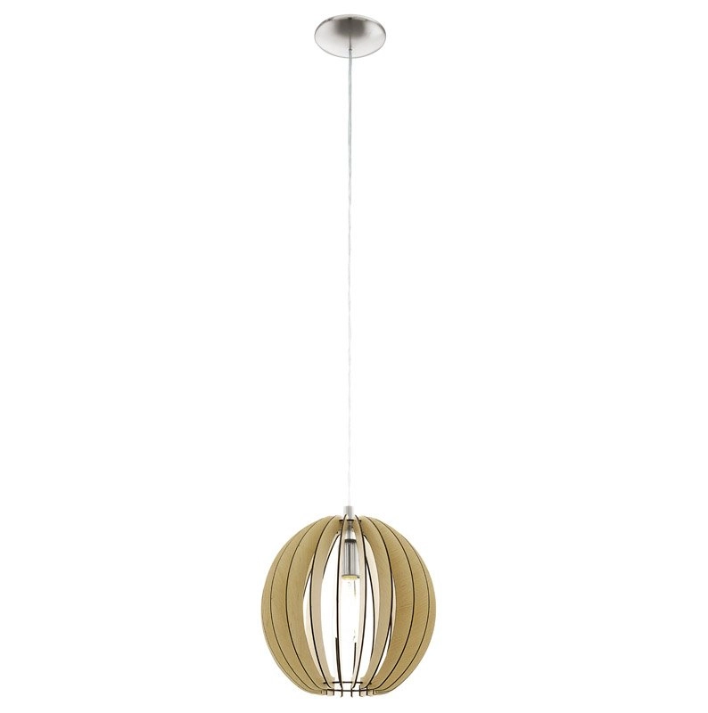 Hanglamp Cossano 30cm Maple hout Eglo 9002759947644