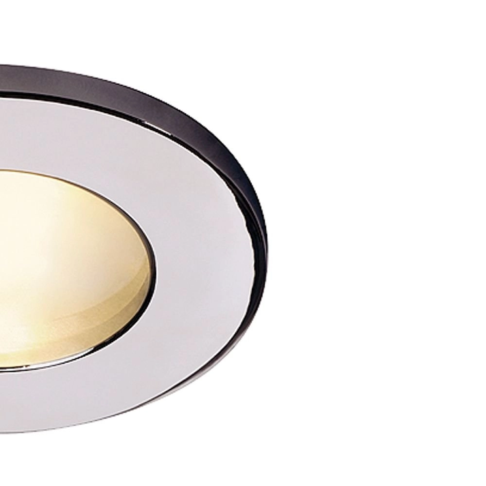 Inbouwspot Dolix Out GU10 Round voor buiten chroom SLV 4024163194839