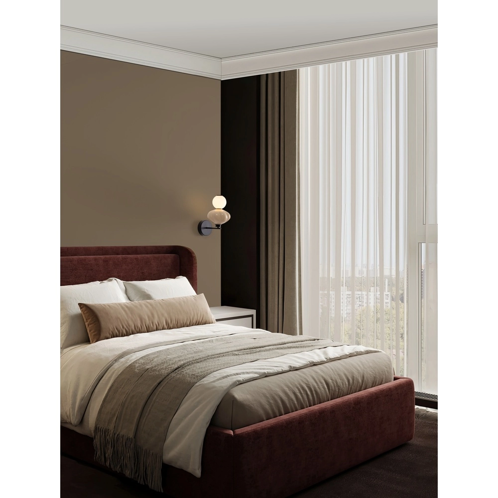 Wandlamp Oneta wit - beige Lyora 5212017473981