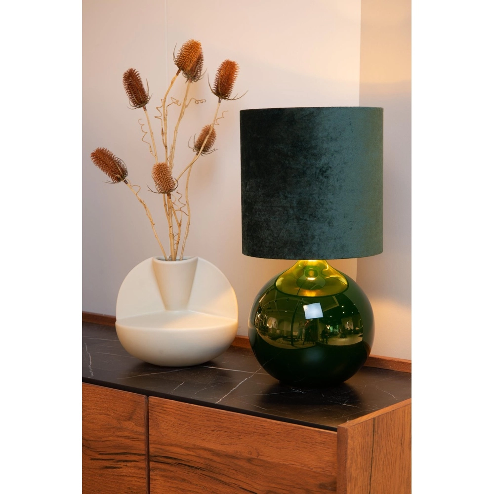 Groene schemerlamp Esterad Ø 24cm Lucide 5411212105943