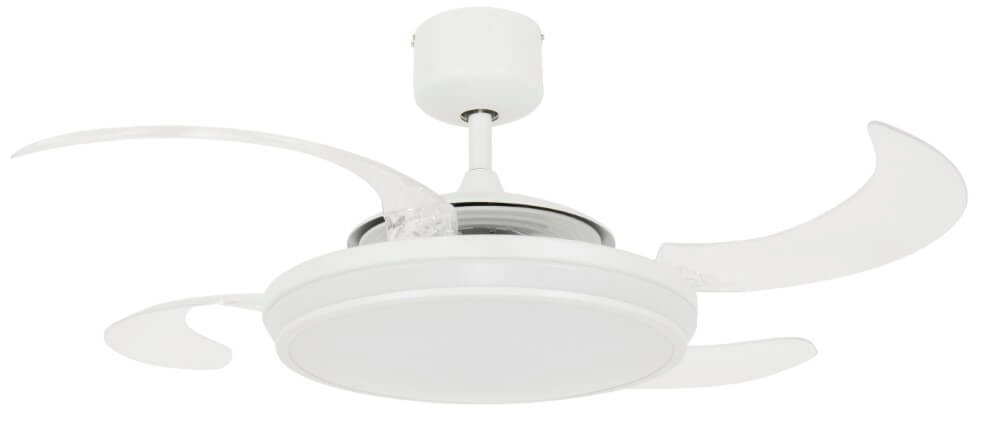 Witte plafondventilator Fanway Evo 1 Ø 122cm Witte plafondventilator Fanway Evo 1 Ø 122cm