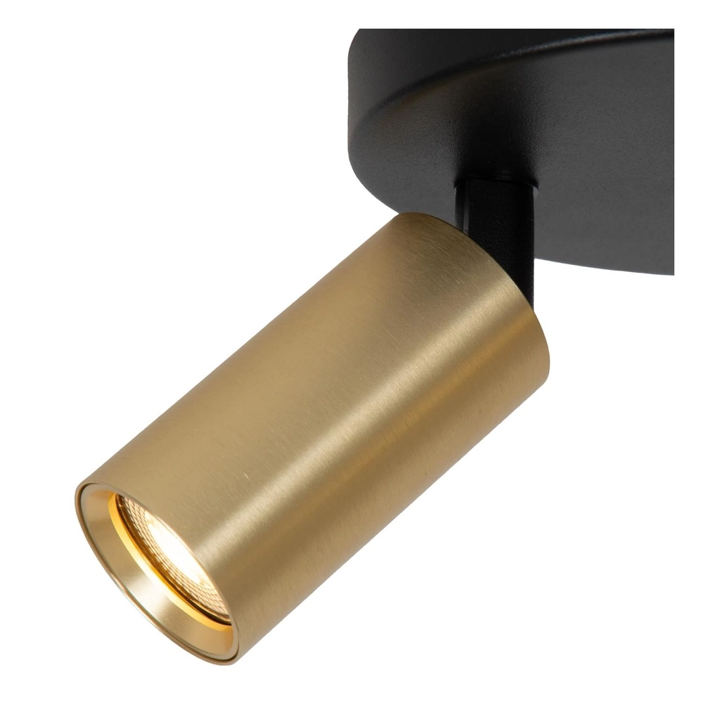 Plafondspot Ritmo mini GU10 2-lichts goud Lucide 5411212093981