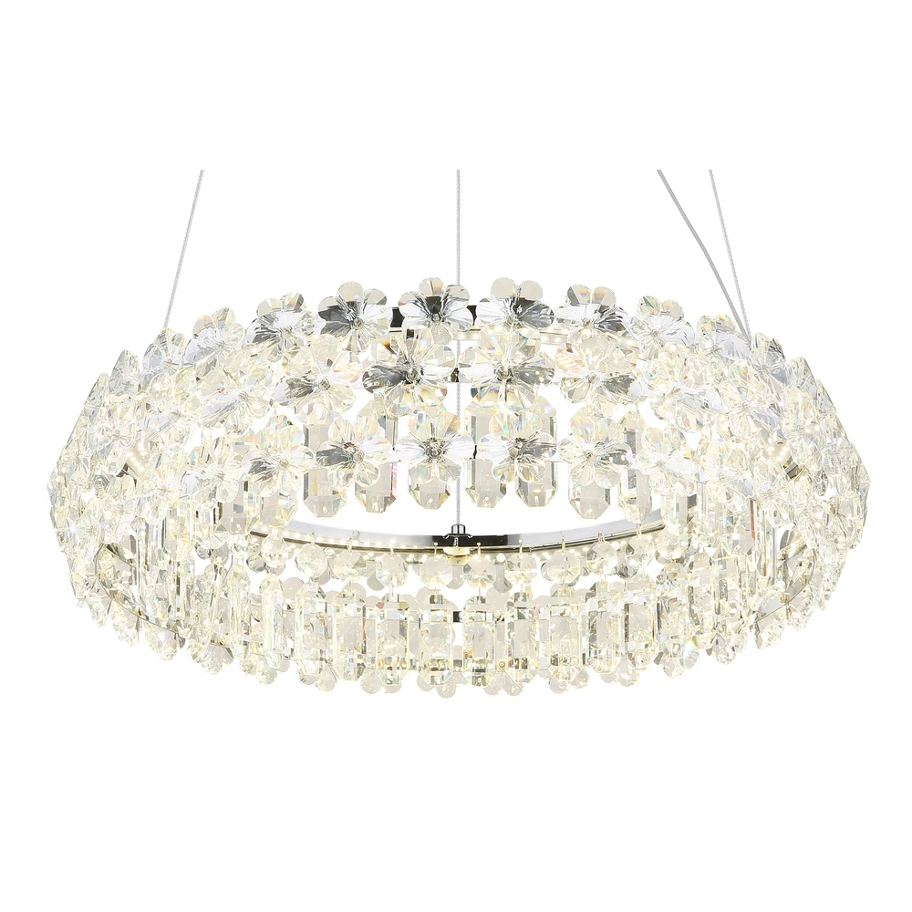 Hanglamp Diann chroom Globo 9007371537853