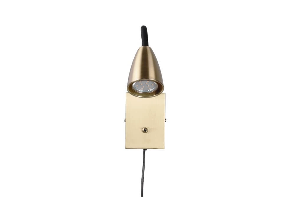 Flexibele leeslamp Wanda Messing Trio 4017807526547