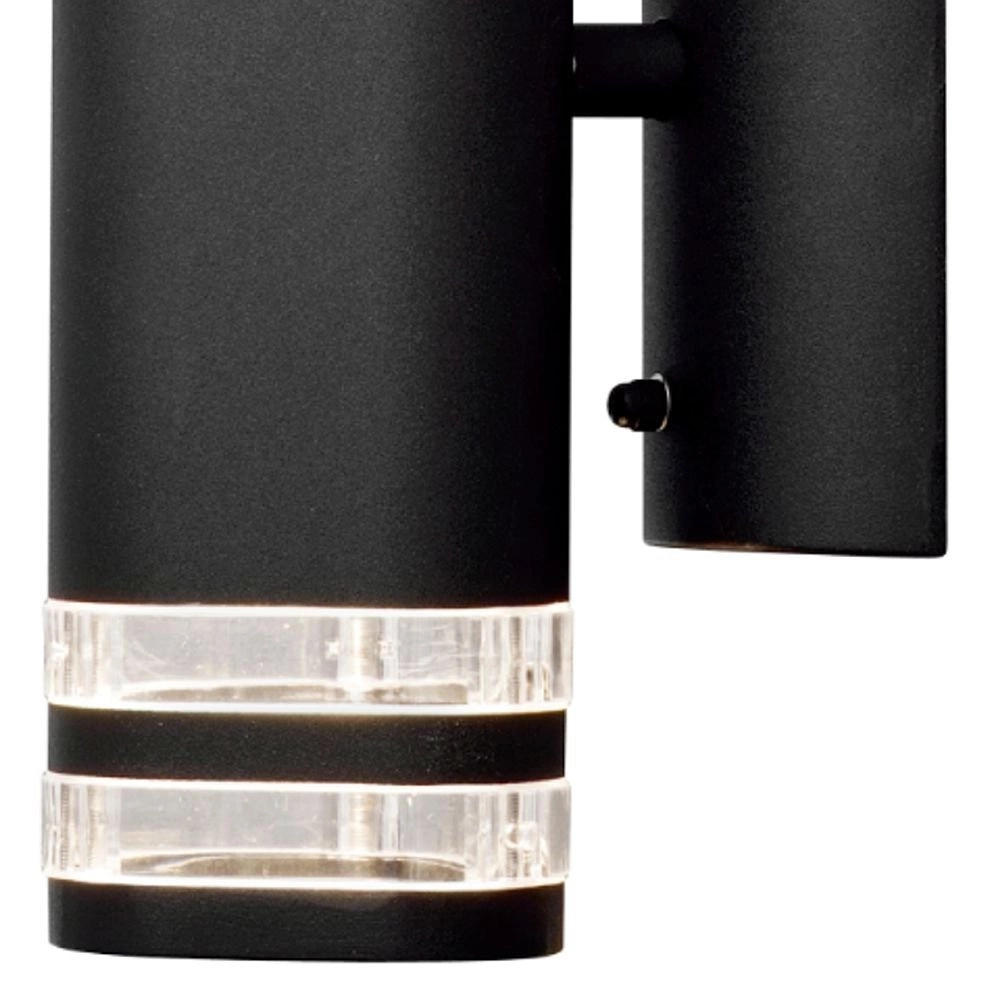 Wandspot Modena Up - Down 2-lichts 28cm mat zwart KonstSmide 7318307516753
