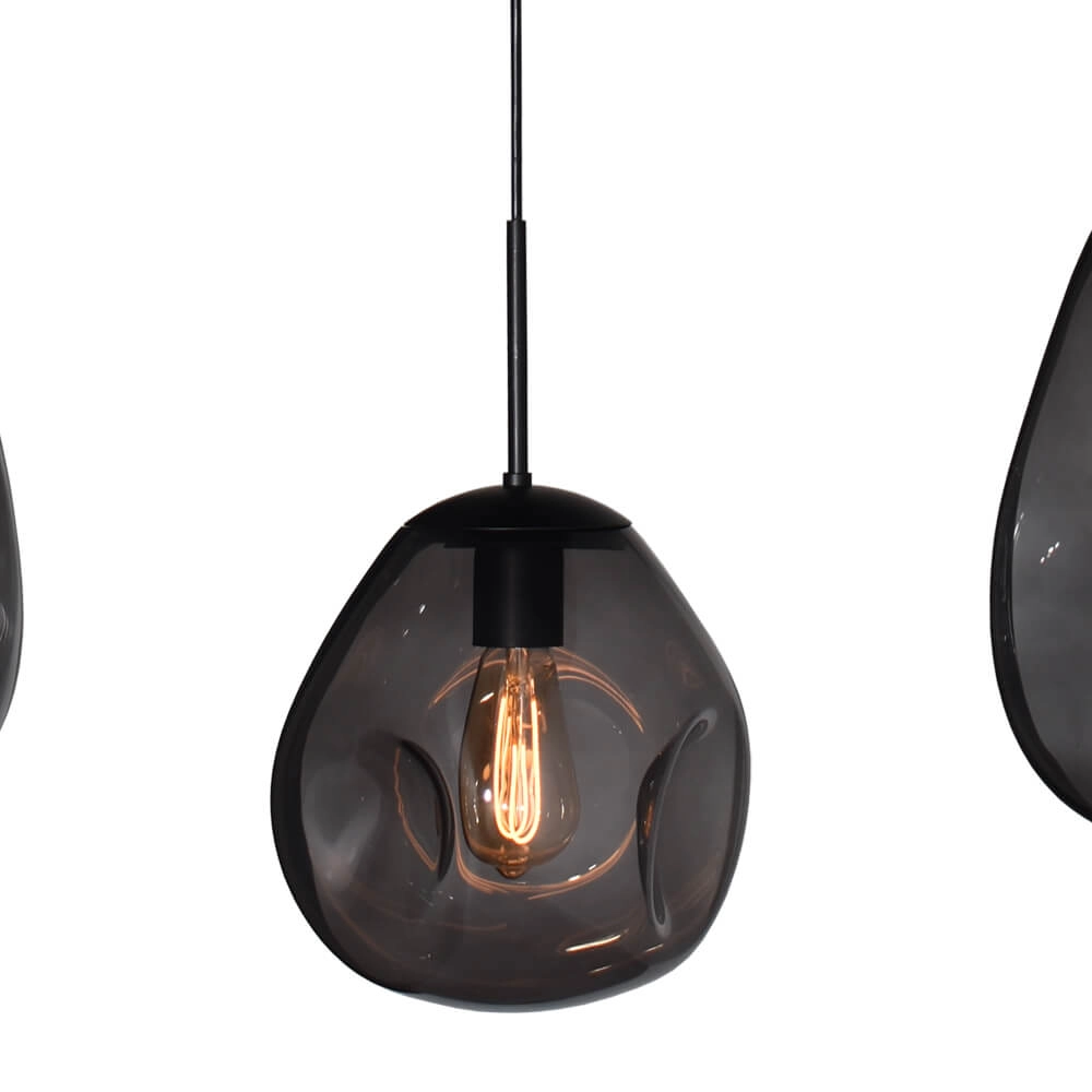 Hanglamp Lava 4x smoke glas Masterlight 8718121286150