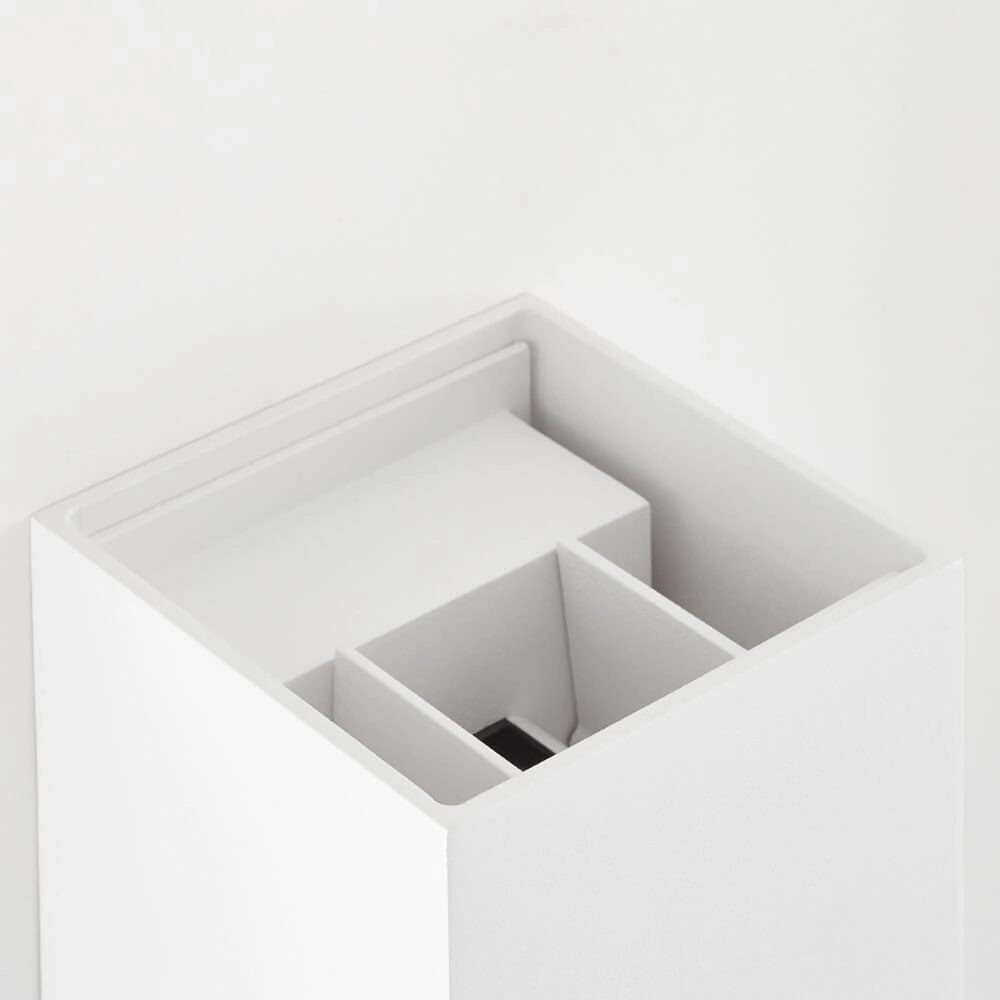 Wandlamp Isak 10 x 10cm wit Brilliant 4004353349270