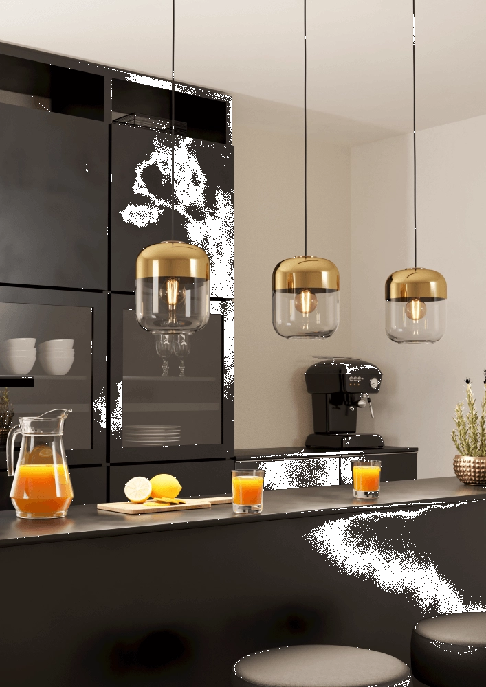 Gouden eetkamer lamp Maryvilla Eglo 9008606244560