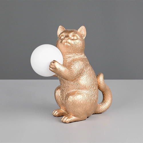 Tafellamp Gatio goud Trio 4017807682083