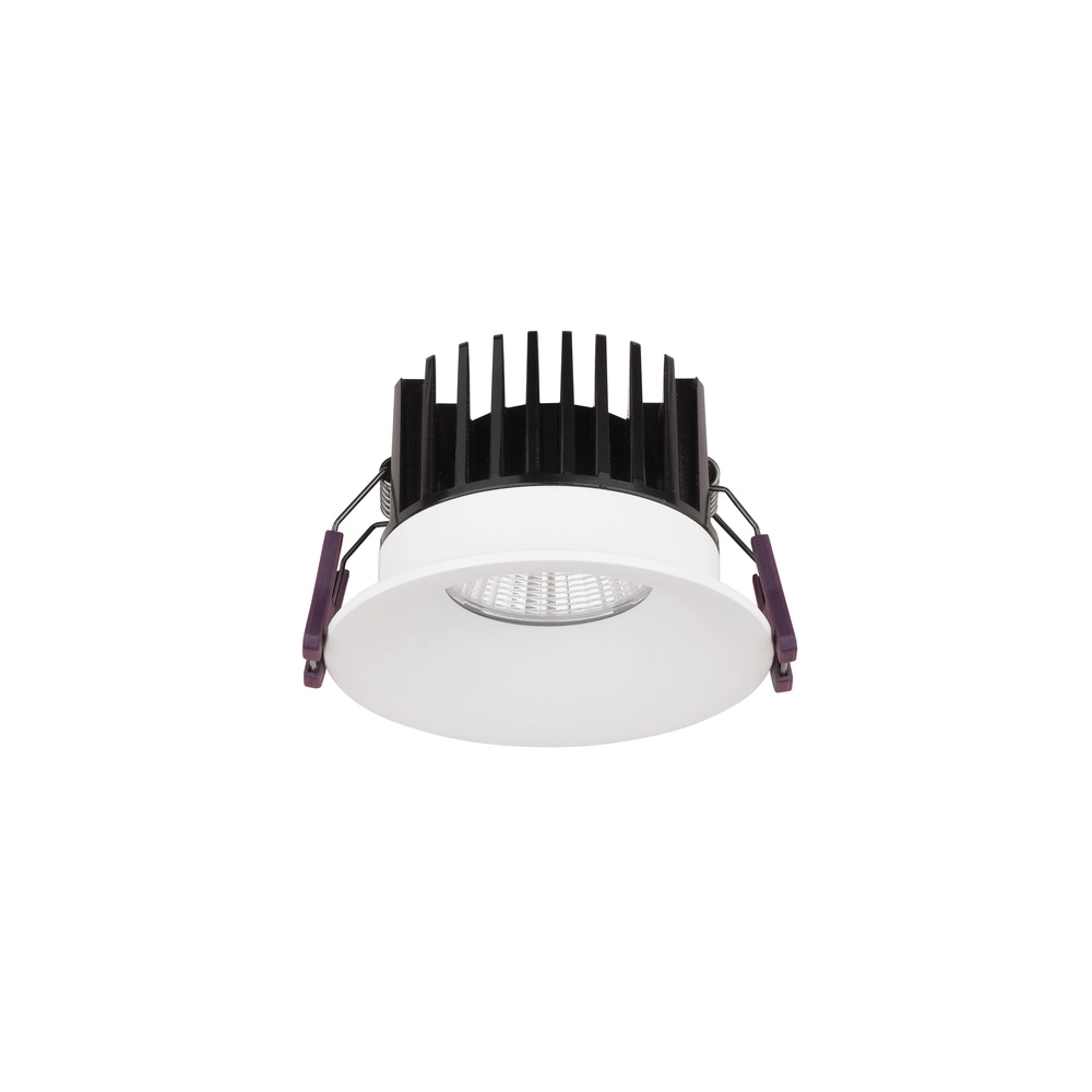 Witte inbouwspot Blade Ø 8,5cm Lyora 5212017418586