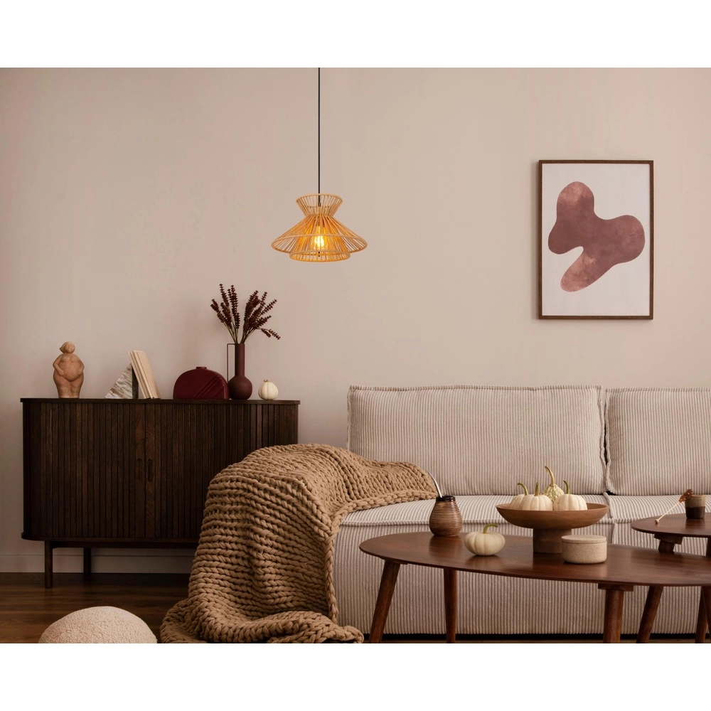 Hanglamp Tasman rotan Lucide 5411212106001