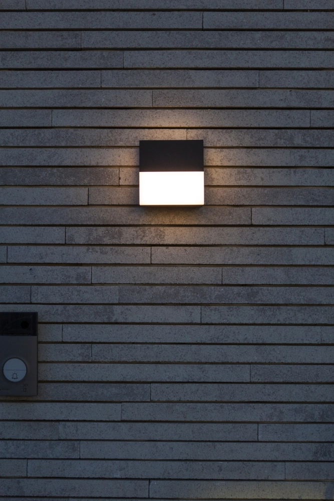 Wandlamp Domino design grijs Lutec 6939412018140