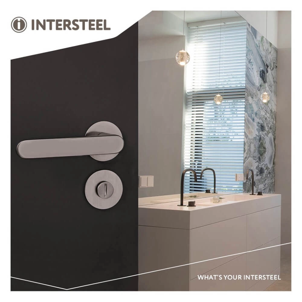 Design deurklink Link antraciet Olivari 8714186477953