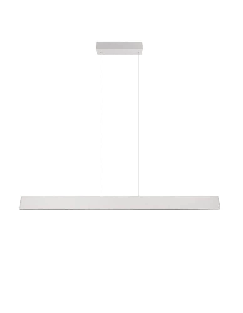 Led kantoor hanglamp Galway 150cm - wit Trio 4017807616682