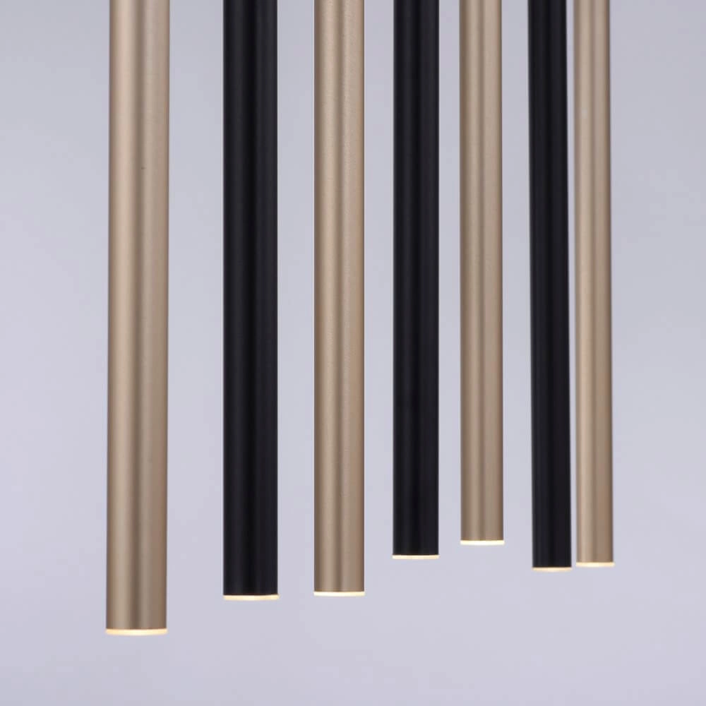 Unieke hanglamp Flute 7-lichts Paul Neuhaus 4012248374771