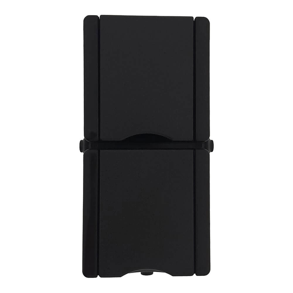 Stopcontact dubbel ProAQA randaarde zwart