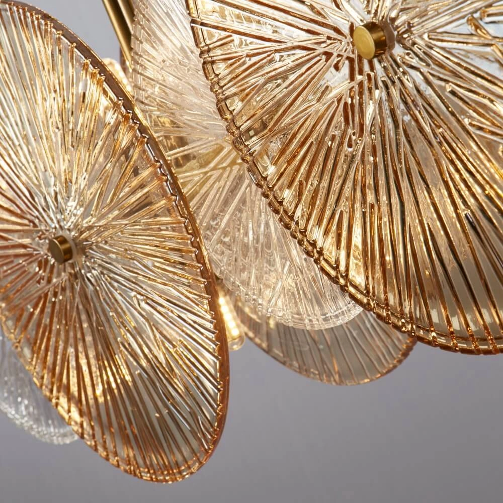 Hanglamp Wagon Wheel goud Searchlight 5053423247625