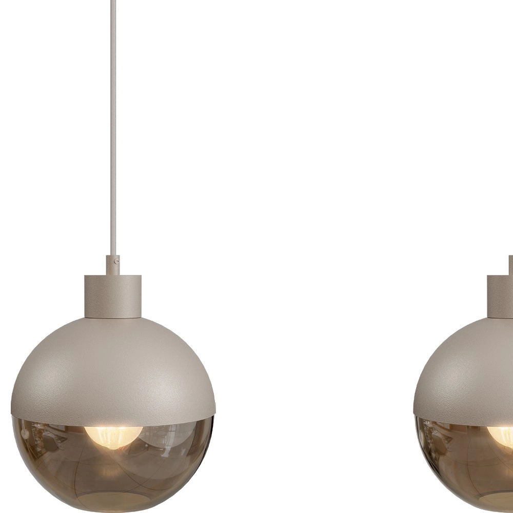 3-lichts hanglamp Opera beige terra Masterlight 8718121424071