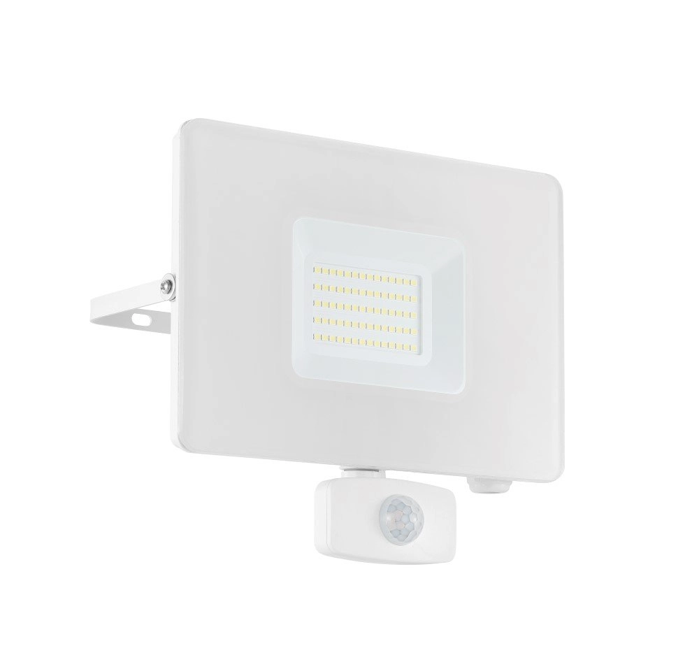 Ledspot Faedo 3 - 50w met bewegingssensor wit