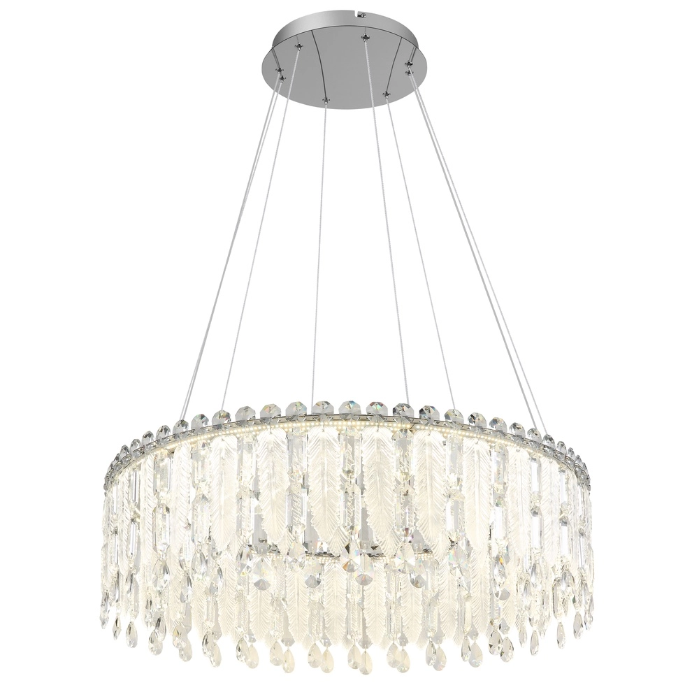 Hanglamp Klunka chroom Ø 79,5cm